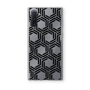 Geometrisch patroon: Samsung Galaxy Note 10 Transparant Hoesje