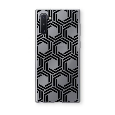 Geometrisch patroon: Samsung Galaxy Note 10 Transparant Hoesje