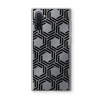 Geometrisch patroon: Samsung Galaxy Note 10 Transparant Hoesje