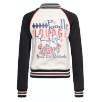 Queen Kerosin Poodle Lounge College Jacket Black-S