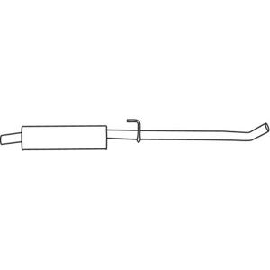 Romax Midden-/einddemper 38 2 170