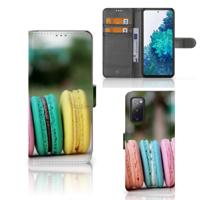 Samsung Galaxy S20 FE | Book Cover | Macarons | Portemonnee hoesje
