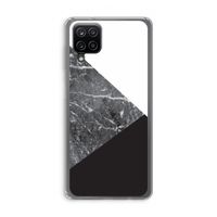 Combinatie marmer: Samsung Galaxy A12 Transparant Hoesje