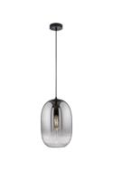 Fischer & Honsel Smoke glazen hanglamp Trace 60713