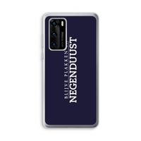 Blijve plakken in Negenduust: Huawei P40 Transparant Hoesje