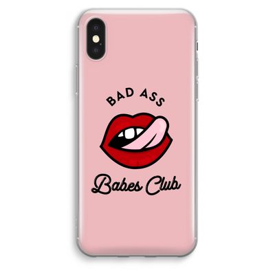 Badass Babes Club: iPhone XS Max Transparant Hoesje