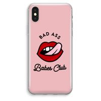 Badass Babes Club: iPhone XS Max Transparant Hoesje
