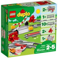 LEGO DUPLO - Treinrails constructiespeelgoed 10882 - thumbnail