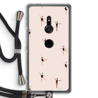 Dancing #1: Sony Xperia XZ2 Transparant Hoesje met koord