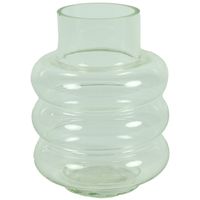 Countryfield Bloemenvaas Bubbles - helder transparant - glas - D17 x H22 cm - Vazen