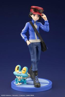 Pokémon ARTFXJ Statue 1/8 Calem & Froakie 20 cm