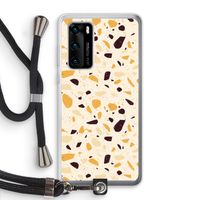 Terrazzo N°13: Huawei P40 Transparant Hoesje met koord