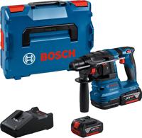 Bosch Professional GBH 18V-22 SDS-Plus-Accu-boorhamer 18 V 4 Ah Li-ion Incl. 2 accus, Incl. lader, Incl. koffer