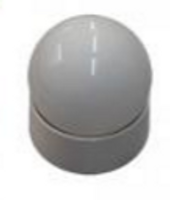 Corodex magnum crème schroefrand 60WE27 recht opaal 10142850