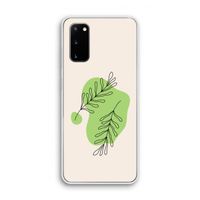 Beleaf in you: Samsung Galaxy S20 Transparant Hoesje