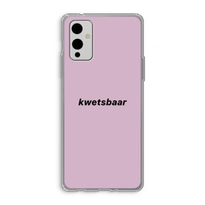 kwetsbaar: OnePlus 9 Transparant Hoesje