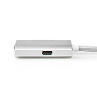 USB-Adapter | USB 3.2 Gen 1 | USB Type-C© Male | HDMI© Connector | 2.00 m | Rond | Verguld | Geb - thumbnail