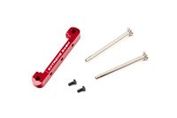 Arrma - Front Upper Suspension Mount CNC Aluminum Red (ARA330659) - thumbnail