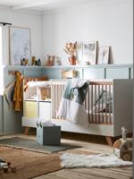 Gecombineerd 4 in 1 meegroeibed COMBINID wit / hout