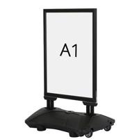 Stoepbord Boulevard Din A1 - zwart