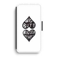 Big butt bigger heart: iPhone XR Flip Hoesje