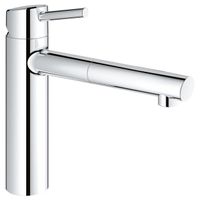 GROHE Concetto Keukenkraan - uittrekbare uitloop - chroom 31129001