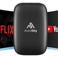 AutoSky AI Box Lite Draadloze CarPlay & Android Auto Dongle