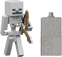 Minecraft Action Figure: Skeleton (Redstone Charged)