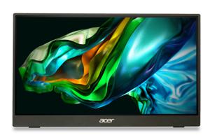 Acer PM161QBbmiuux Draagbare monitor Zwart 39,6 cm (15.6") LCD 1920 x 1080 Pixels