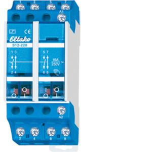 Eltako S12-220-230V Stroomstootschakelaar DIN-rail 2x NC, 2x NO 230 V/AC 16 A 2300 W 1 stuk(s)