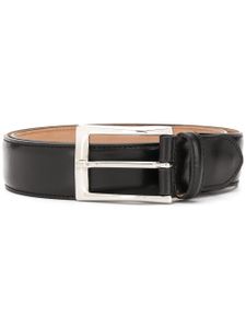 Scarosso ceinture à boucle carrée - Noir