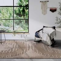 Vloerkleed Bartoux Beige 80x240 Cm Hoogpolig Elle Decoration - Dekbed-Discounter.nl