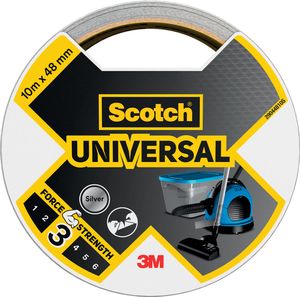 Scotch ducttape Universal, ft 48 mm x 10 m, zilver