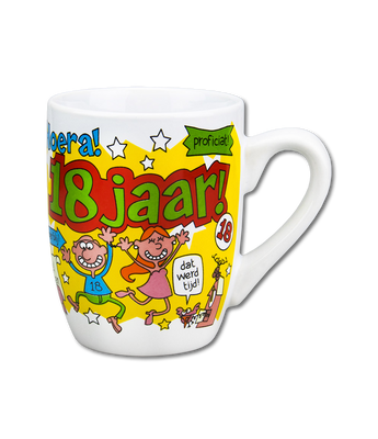 Cartoonmok 18 jaar