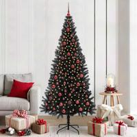 VidaXL Kerstboom met 300 led met standaard zwart 210 cm pvc