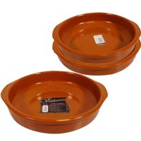 Set van 3x stuks tapas borden/ovenschalen Alicante met handvatten 26 en 20 cm - thumbnail