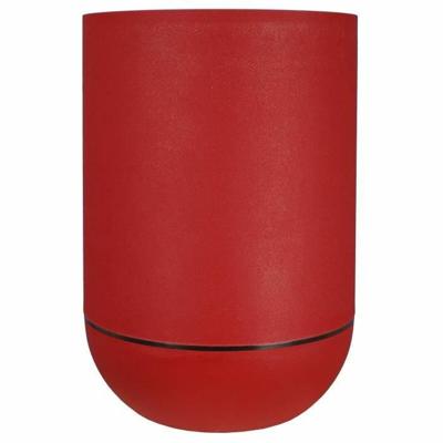 Bloempot Riviera Ø 50 cm Rood Plastic Cirkelvormig