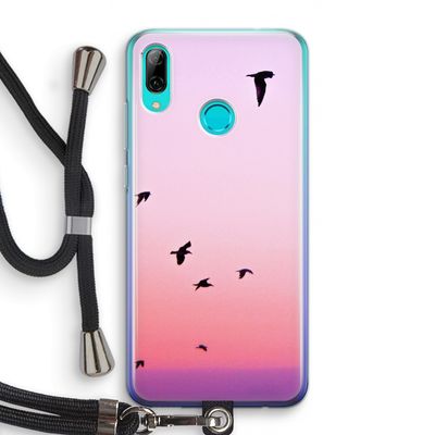 Fly away: Huawei P Smart (2019) Transparant Hoesje met koord
