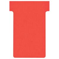 T-kaart Nobo nr.2 48mm rood 100 stuks
