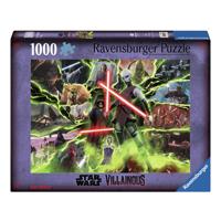 Ravensburger legpuzzel star wars villainous asajj ventress, 1000st.