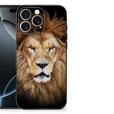 iPhone 16 Pro Max Dierenprint Telefoonhoesje Leeuw iPhone 16 Pro Max Dierenprint Telefoonhoesje Leeuw