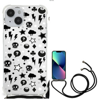 Extreme Case iPhone 14 Silver Punk - thumbnail