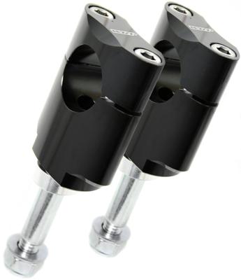 WRP - RACING Clamping set pro clamps w aluminum black plus 10mm