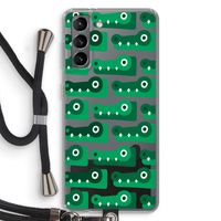 Crocs: Samsung Galaxy S21 Transparant Hoesje met koord