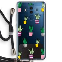 Sanseveria: Huawei Mate 10 Pro Transparant Hoesje met koord