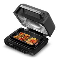 SOGO Human Technology Tafelgrill 1700 W max. Oververhittingsbeveiliging, Timerfunctie, Traploze temperatuurregeling, BPA-vrij Zwart, RVS - thumbnail