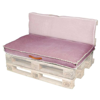 Unique Living Palletkussen Manouk Cassis - 120 x 80cm - thumbnail