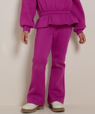 uni flared fit broek glitters