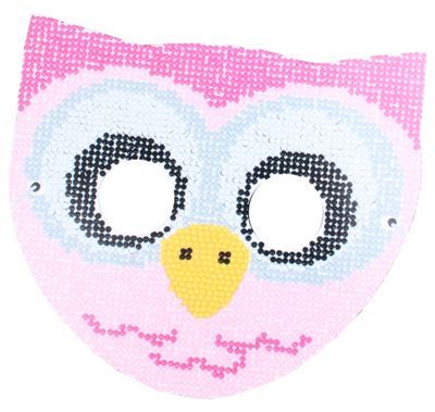 Free and Easy hobbyset diamond uilenmasker 20 cm Free and Easy hobbyset diamond uilenmasker 20 cm