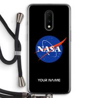 NASA: OnePlus 7 Transparant Hoesje met koord